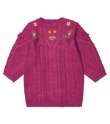Rejana embroidered sweater dress | Louise Misha