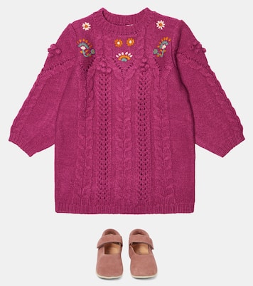 Rejana embroidered sweater dress | Louise Misha