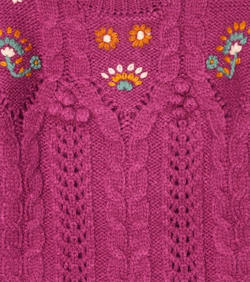 Rejana embroidered sweater dress | Louise Misha