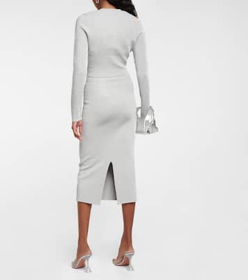 Glitter cropped cardigan | Victoria Beckham