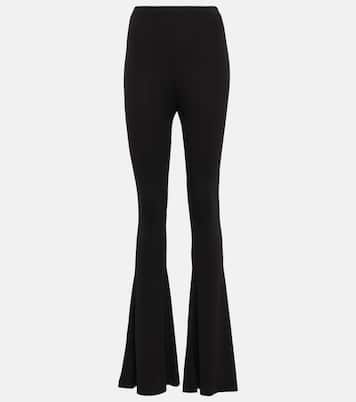High-rise jersey flared pants | Magda Butrym