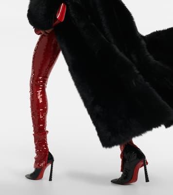 Stivaletti Condorapik 100 con borchie | Christian Louboutin
