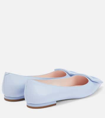 Ballerine Gommettine Ball in pelle | Roger Vivier
