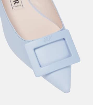 Ballerine Gommettine Ball in pelle | Roger Vivier