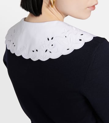 Convertible wool-blend cardigan | Patou