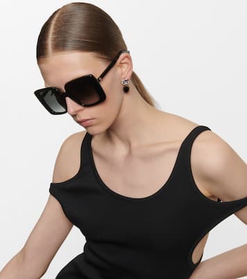 Occhiali da sole squadrati oversize | Gucci