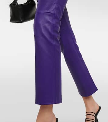 Pantaloni slim JP Twenty in pelle | Stouls