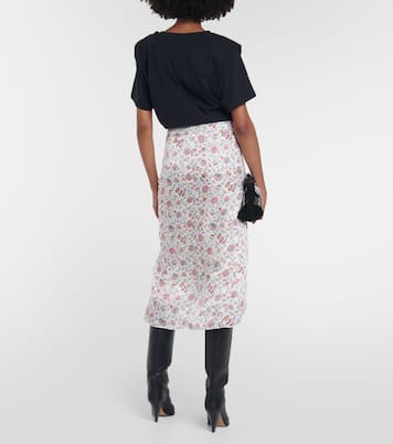 Falda midi Lisanne floral | Isabel Marant