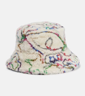 Zita shearling bucket hat | Loro Piana