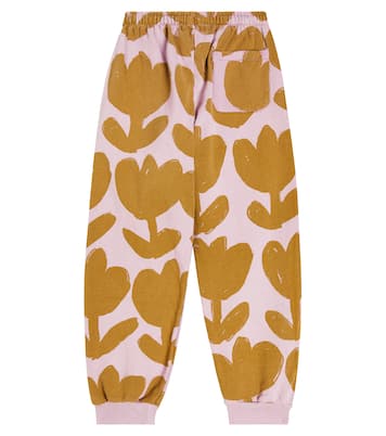 Floral cotton jersey sweatpants | Bobo Choses