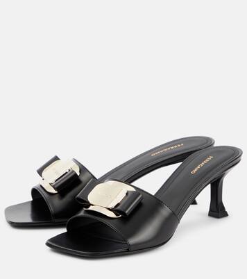 Mules Zelie en cuir | Ferragamo