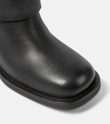 Stivali in pelle | Miu Miu