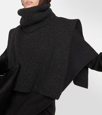 Sciarpa Emmit in cashmere a coste | The Row