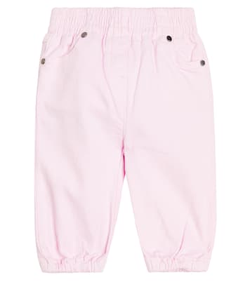 Baby cotton blend pants | Stella McCartney Kids