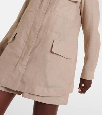 Veste Traveller en lin | Loro Piana