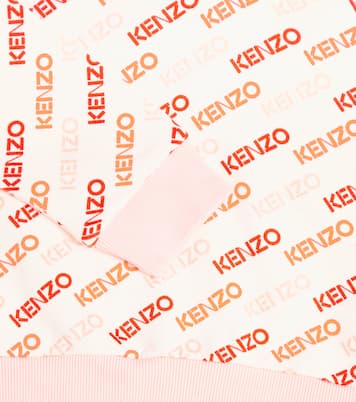 Sudadera con capucha de algodón con logo | Kenzo Kids