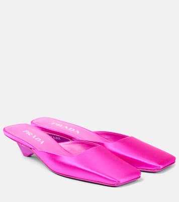Mules de satén | Prada