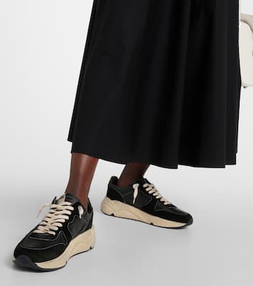 Running Sole suede and leather sneakers | Golden Goose