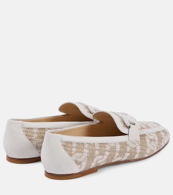 Mocasines Kate con ribete de piel | Tod's