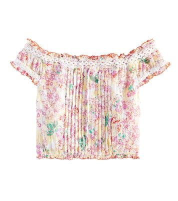 Top Alba aus Baumwolle | Poupette St Barth Kids