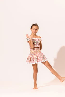 Top Alba aus Baumwolle | Poupette St Barth Kids