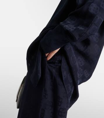 Camicia oversize in jacquard 4G | Givenchy