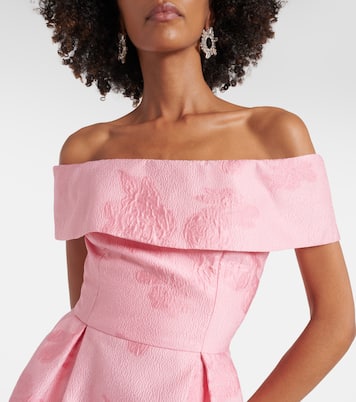 Off-shoulder gown | Rebecca Vallance