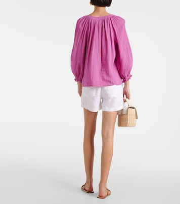 Denice cotton blouse  | Velvet