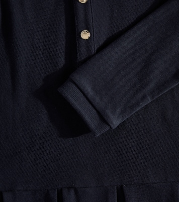 Abito polo in piqué di misto cotone | Moncler Enfant
