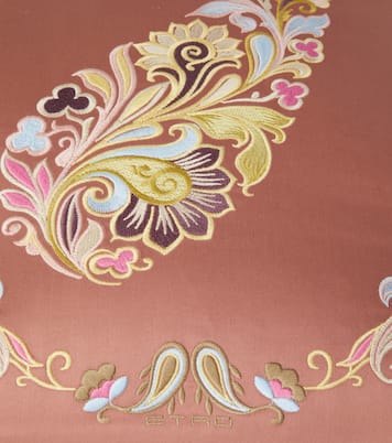 Coussin brodé en coton | Etro