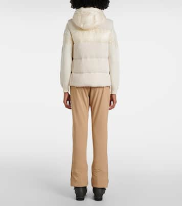 Falka teddy wool-blend down vest | Bogner