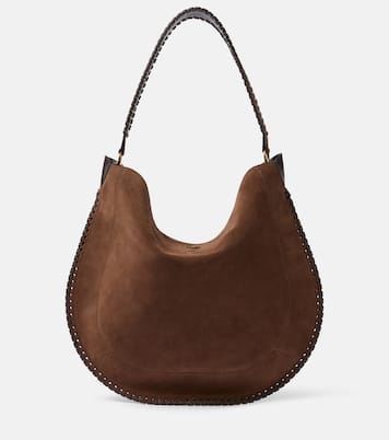 Schultertasche Oskan Large aus Veloursleder | Isabel Marant