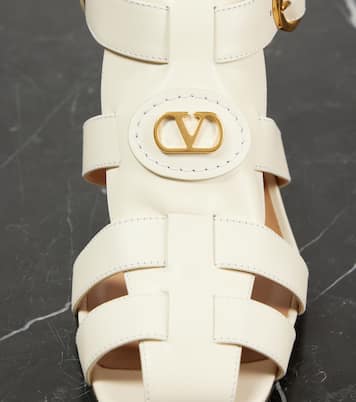 Sandales VLogo 75 en cuir | Valentino Garavani