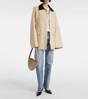 Borsa a spalla in suede | Toteme