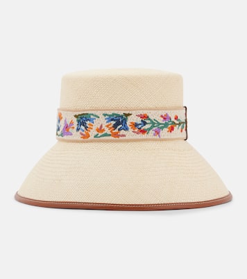 Antibes straw bucket hat | Valentino