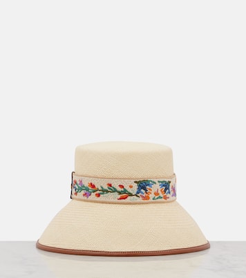 Antibes straw bucket hat | Valentino