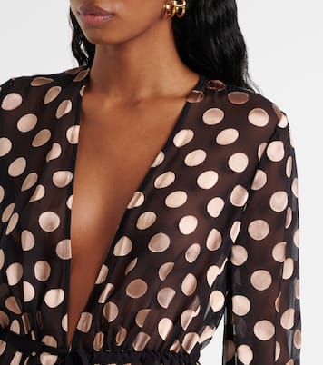 Robe longue Aurelia imprimée | Alexandra Miro