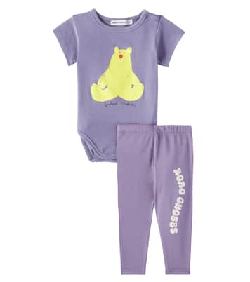 Bébé – Set body et legging Hug Me Bear en coton mélangé | Bobo Choses