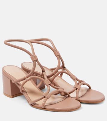 Sandales Cage 60 en cuir | Gianvito Rossi