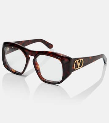 VLogo square glasses | Valentino