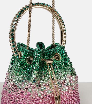 Bucket-Bag Bon Bon Small mit Kristallen | Jimmy Choo