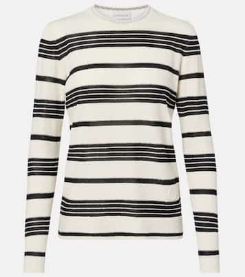 Pull rayé en coton mélangé | Moncler