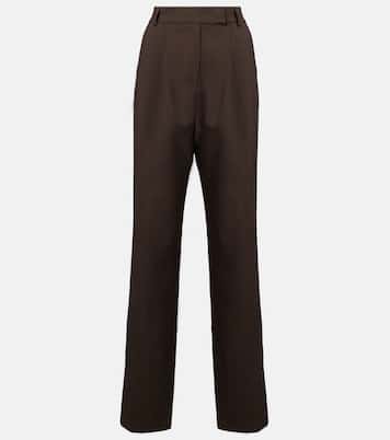 Pantaloni regular Bea a vita alta | The Frankie Shop