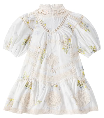 Kleid Doly aus Baumwoll-Voile mit Spitze | Petite Amalie  