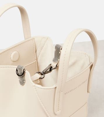 Borsa BC Duo Mini in pelle | Brunello Cucinelli
