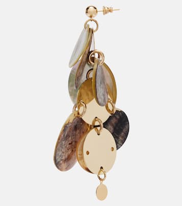 Mother-of-pearl earrings | Rabanne