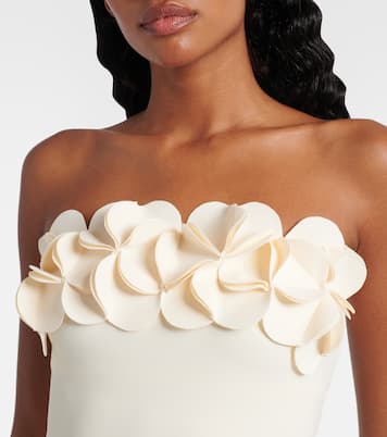 Costume intero Tess con applicazioni floreali  | Karla Colletto