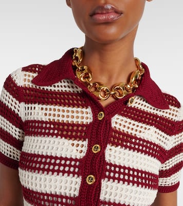 Polokleid aus Häkelstrick | Gucci