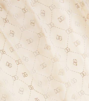 Kleid DG aus Tüll und Lurex® | Dolce&Gabbana Kids