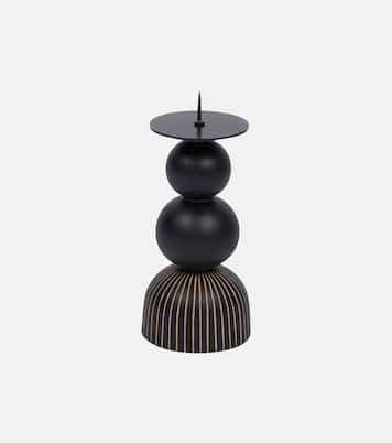 Aurora Large wood candle holder | Zanat